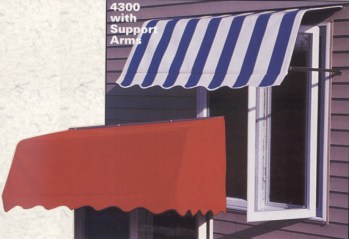 Fabric Casement Window Awnings